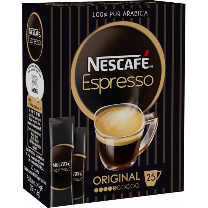 Sticks café soluble 25x1,8g NESCAFE