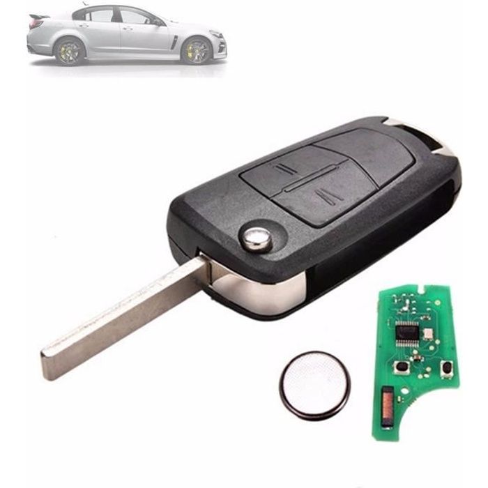 U 2-Bouton Télécommande Clé Programmer Pr Opel Corsa Vauxhall PCF7941 07-12