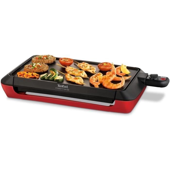 Tefal Plancha Électrique Maxi Colormania 2000W YY4004FB