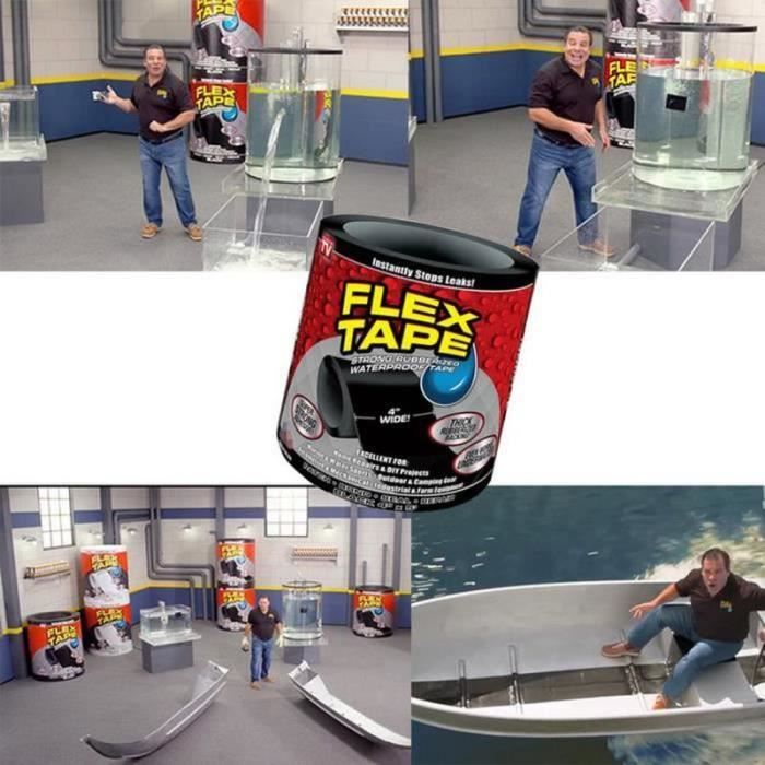 FC05918-10cmxx152cm Bande Flex tape De Réparation Auto, Adhésif Fixe Pratique