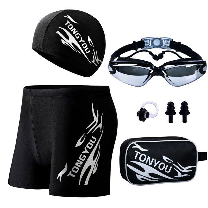 Ensemble De Plage Pour Poupée – Maillot, Lunettes, Bouée – Pour Poupée 35-45 Cm – Été – Cadeau Enfant