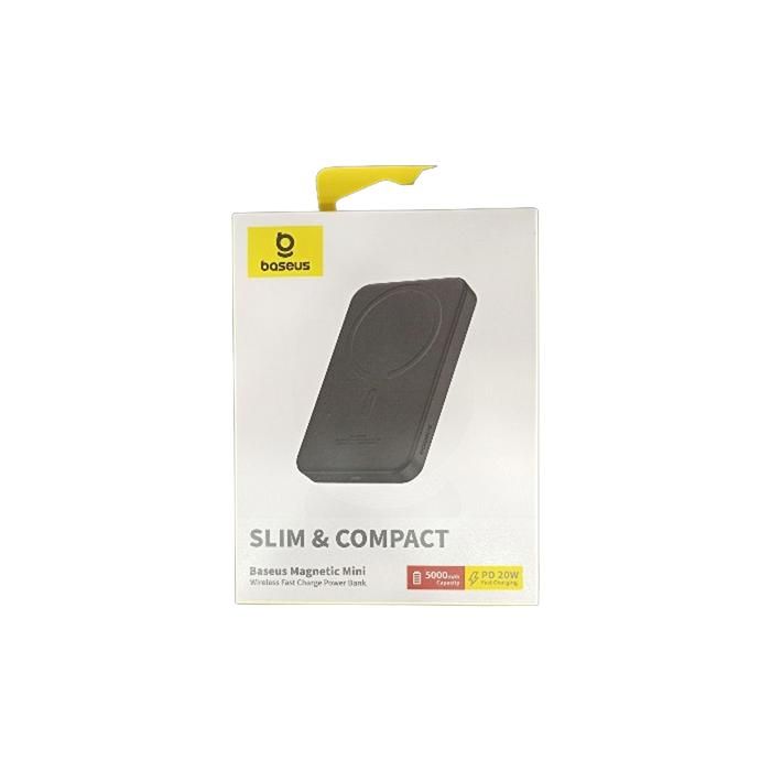 Batterie Externe - BASEUS - Mini Magnétique - 5000mAh - Design Slim - 20W
