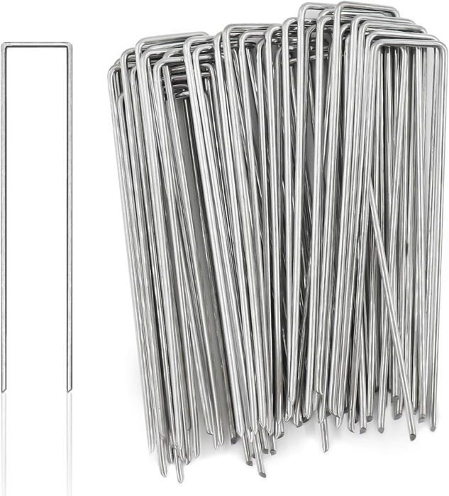 Lot De 4 Ancrages Au Sol Pour Arche De Rosier – Forme U, 30 Cm – Fixation Solide Pour Jardin - 8