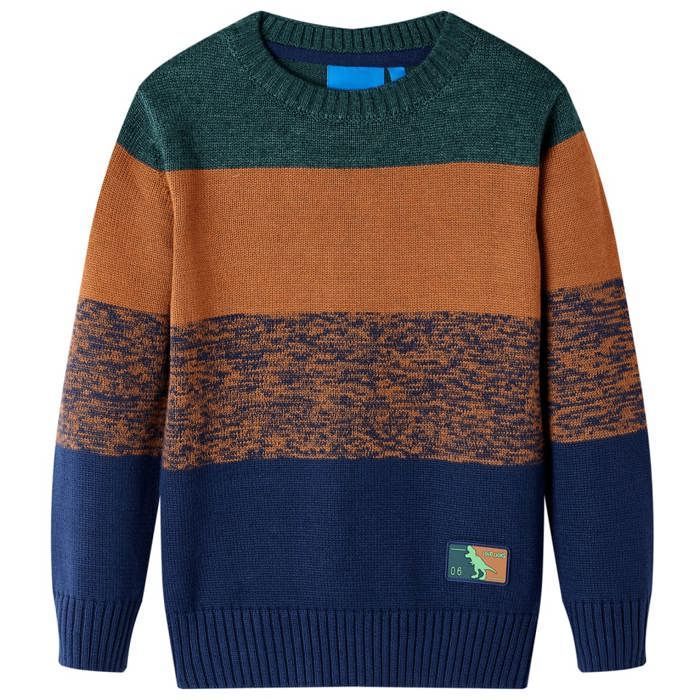 Pull-over tricoté pour enfants multicolore 92/104/116/128/140 Pull-over tricoté pour enfants multicolore 92/104/116/128/140