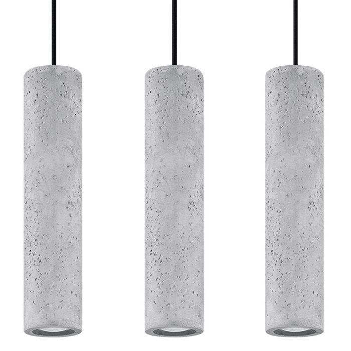 Suspension en Béton - LUMIS - Gris - IP20 - Max 10W LED - GU10 - Style Industriel Suspension en Béton - LUMIS - Gris - IP20 - Max 10W LED - GU10 - Style Industriel