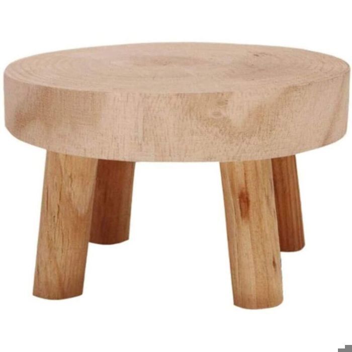 Support de plante dintérieur en bois Mini support de pot de fleurs tabouret en bois support de pot de fleurs en bois
