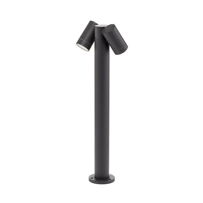 Borne lumineuse - PRIOS - lampe de jardin - - gris foncé Borne lumineuse - PRIOS - lampe de jardin - - gris foncé