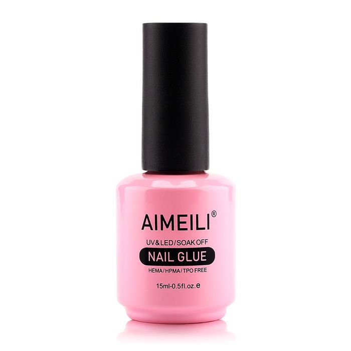 AIMEILI 2 en 1 Builder Base Base Coat/Builder Gel UV LED Soak Off Vernis à Ongles Clair Nail Construction Builder Gel Liquide 15ml