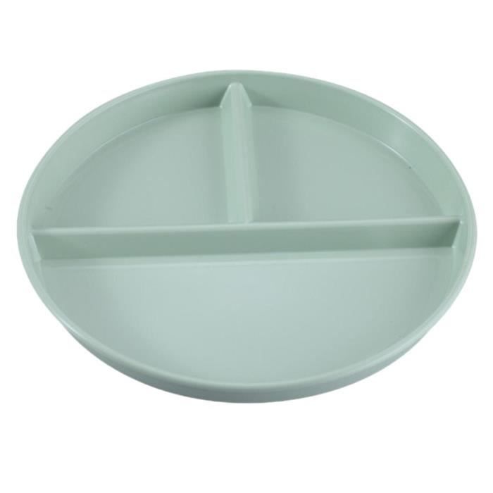 WUSUPU 2 PCS Assiettes En Acier Inoxydable Avec Ventouse Pour Bébé