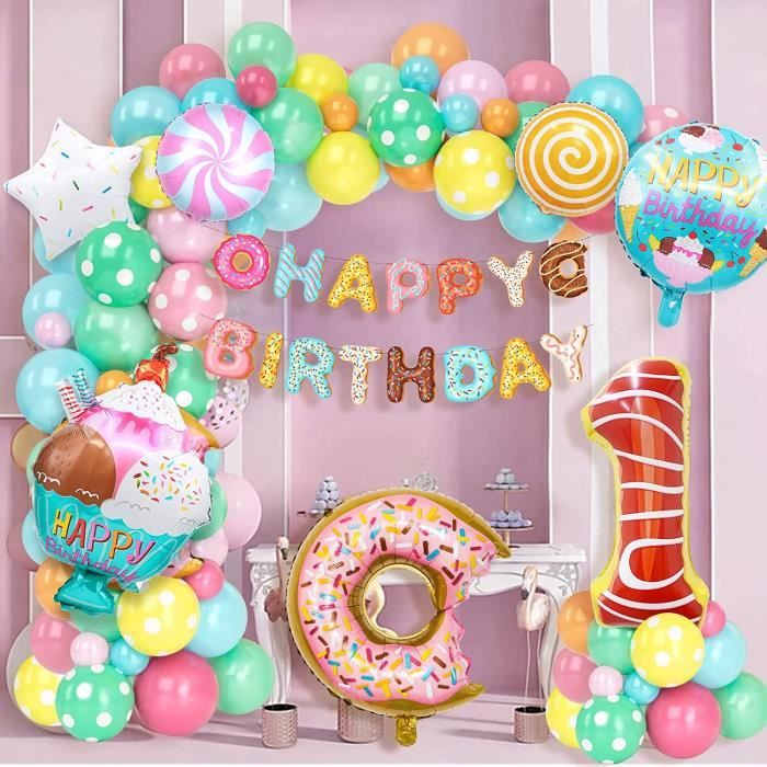 Kit anniversaire Happy Birthday KIT-1 Fêtes & décorations