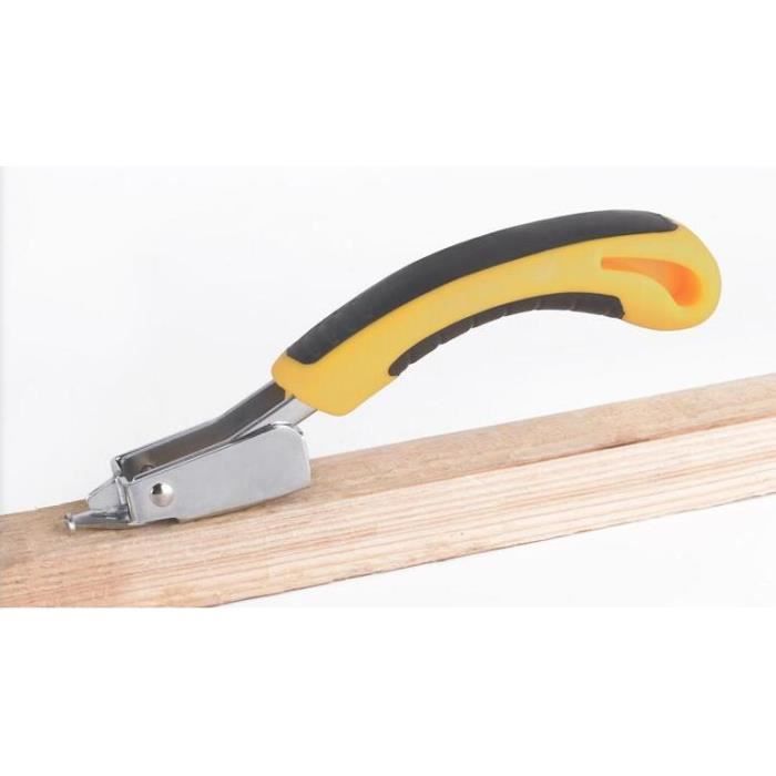 Arrache-clou Et Extracteur D'agrafes – 15 Cm – Acier Carbure Trempé – Poignée Caoutchouc – Pour Bricolage Et Tapisserie