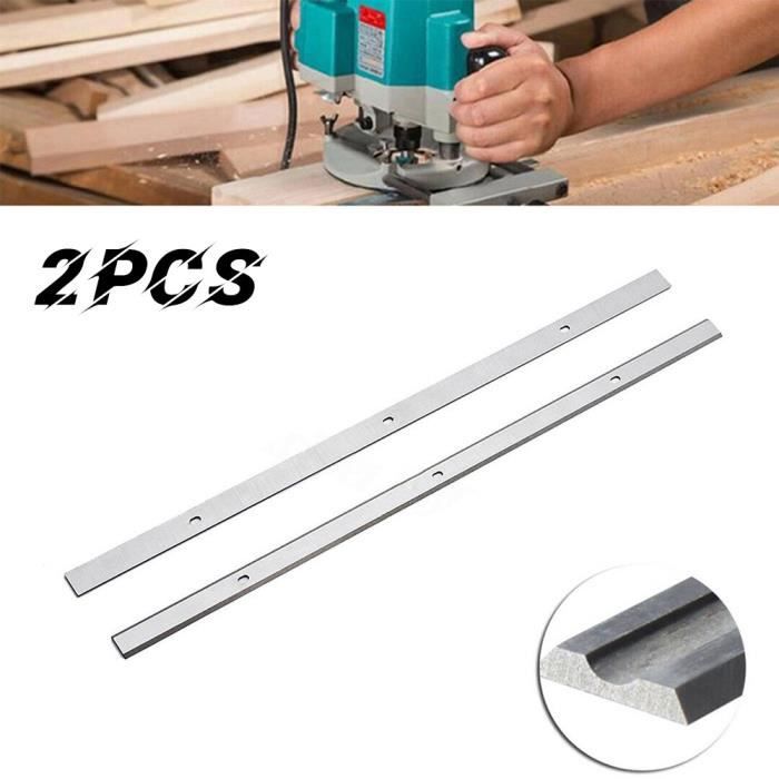 Lames De Rabot HSS Pour Triton TSPL152 - Lot De 2, Dimensions 158x22x1,8 Mm, Neuf, Qualité Allemande