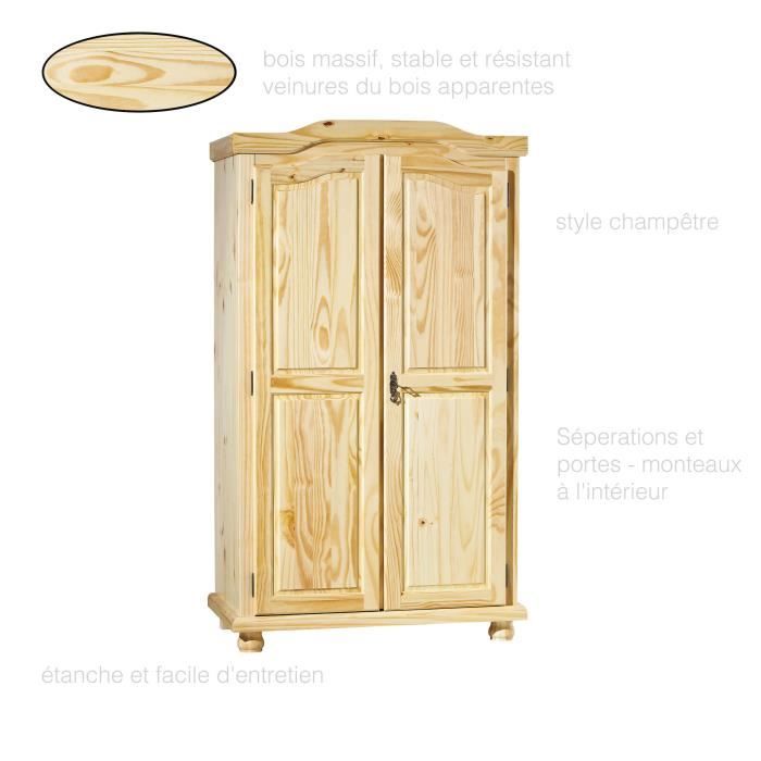 Armoire Penderie Armoire Chambre Armoire De Rangement Armoire 2