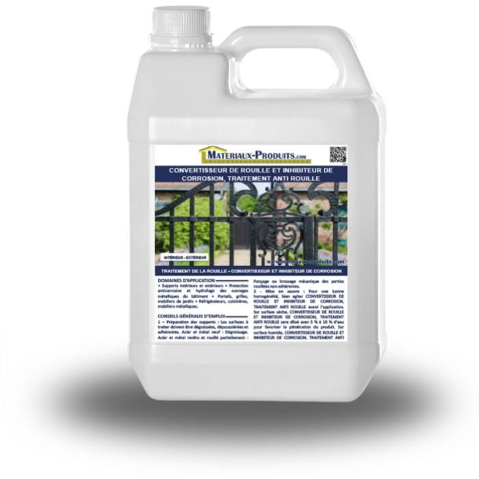 Convertisseur De Rouille CLIN'AZUR - 250 Ml - Neutralise Et Transforme La Rouille En Protection - Peignable Après 24h