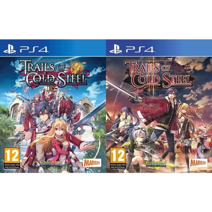 Pack The Legend of Heroes: Trails of Cold Steel 1 + 2 PS4 Neuf - vue 2