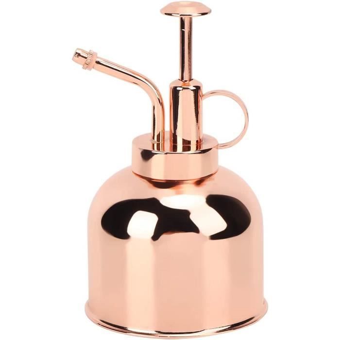 HERCHR Spruzzatore Per Piante In Acciaio Inox, Oro Rosa, Per Annaffiare E Nebulizzare, 210ml