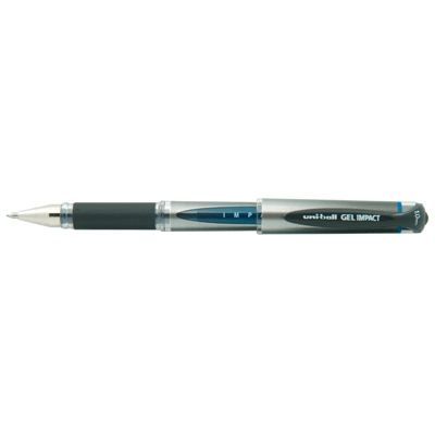 Stylo roller UNI BALL GEL IMPACT bleu
