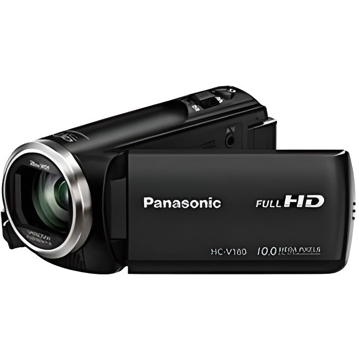 PANASONIC  HC-V180 - cam&eacute;scope - stockage : carte Flash