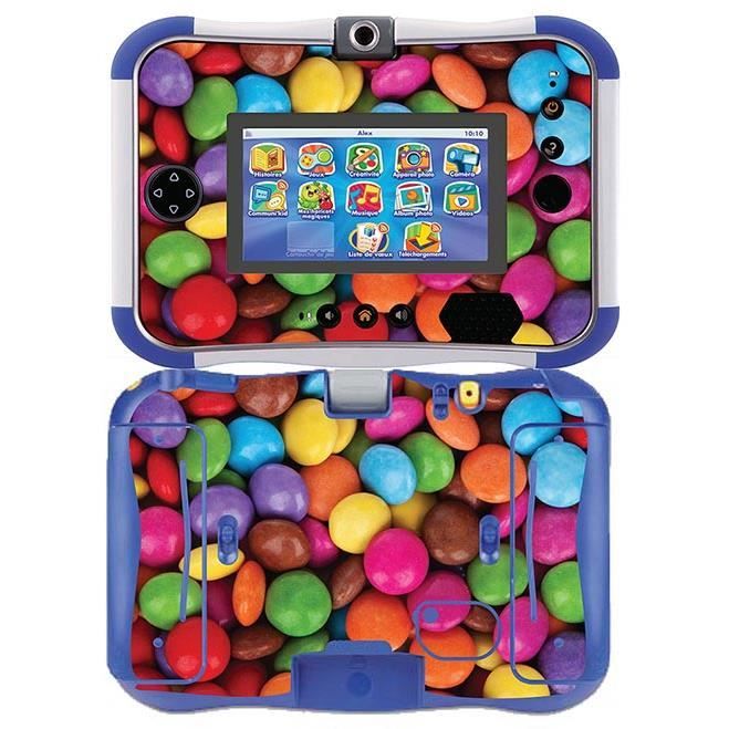 Skin Stickers pour vtech storio 3S (Sticker : Confiseries colorees ...