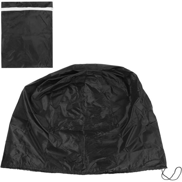 Housse Pour Barbecue - Grand Protecteur De Gril Résistant Aux UV Et à La Déchirure - Noir - 77