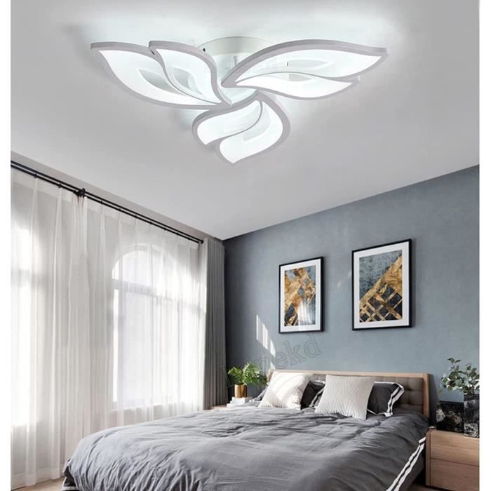 Plafonnier LED Nuage Pour Enfant - 52cm, Dimmable Avec Télécommande | Lustre Chambre Enfant 42W