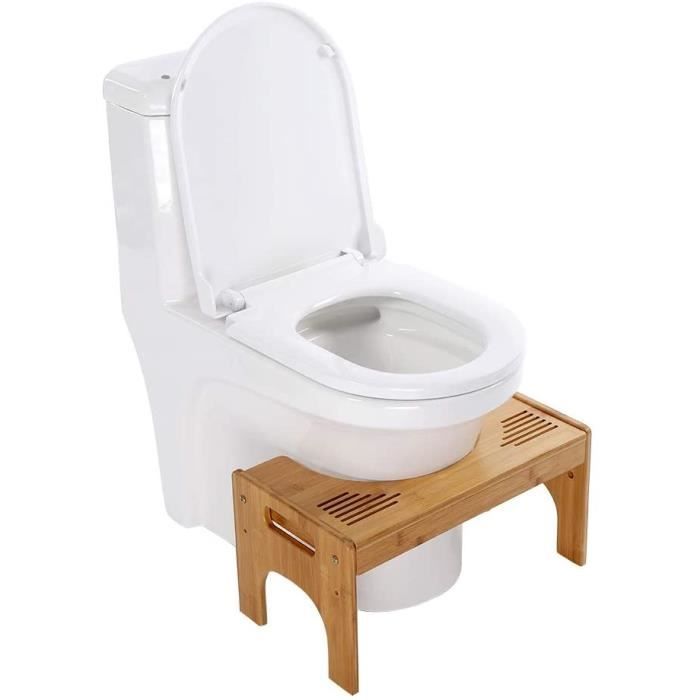 Tabouret De Toilette Physiologique En Bois - Fabriqué En France