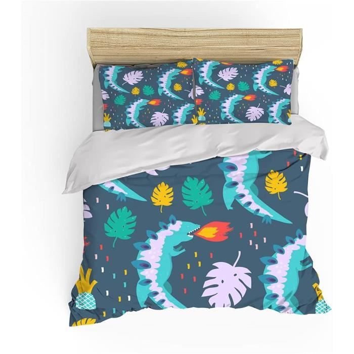 ZF36065-Housse De Couette Dragon Ball Super Parure De Lit Motif Microfibre 3D Housse Couette Avec Fermeture Éclair Polyester 240x2 - Maison