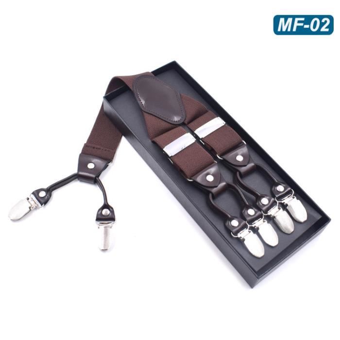 Bretelles Réglables Vintage - Cuir PU Noir - Dos En Y - Taille Unique - Neuves Avec étiquettes