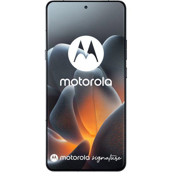 Smartphone MOTOROLA Signature ROM 512 Go RAM 16 Go Carbone