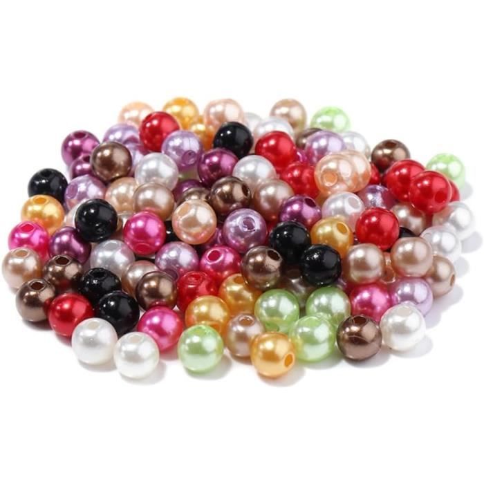 SOSMAR Lot De 700 Perles Pierres Percées Naturelles Multicolores - Forme Irrégulière Pour DIY Bijoux Bracelets Colliers - Quartz, Améthyste, Azurite, Lapis Lazuli Avec Fil 8m