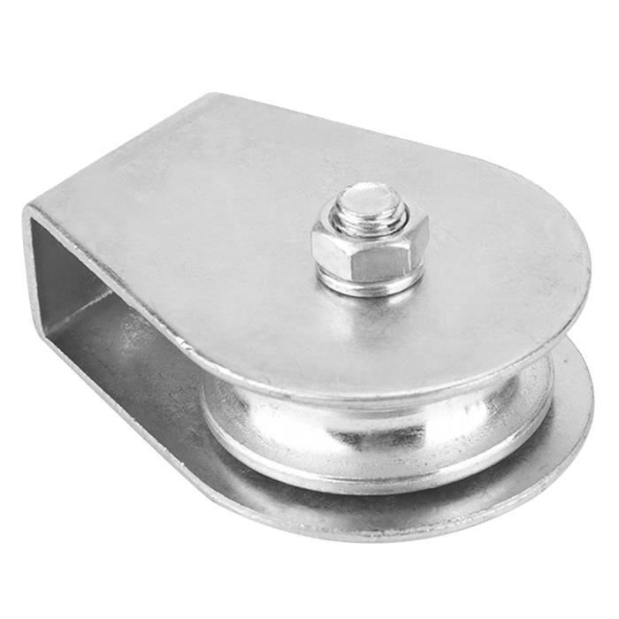 Poulie De Levage En Nylon ISURE MARINE - Bloc Simple Pivotant Noir | Pour Grue, Bateau