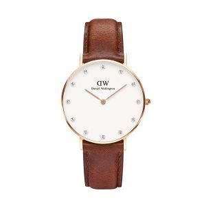 DANIEL WELLINGTON Montre  St Mawes  Femme blanc - W0950DW-TU 