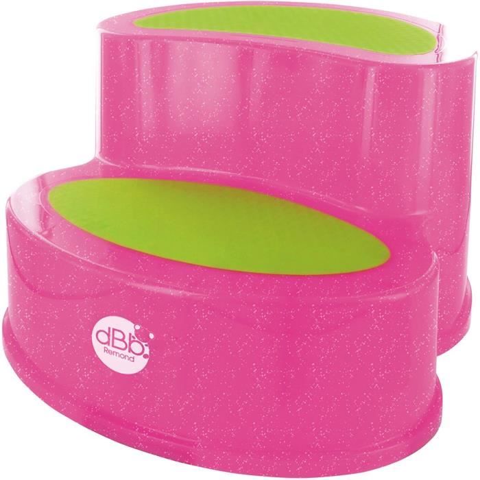 dBb Remond Marchepied Translucide Paillet/ée Rose