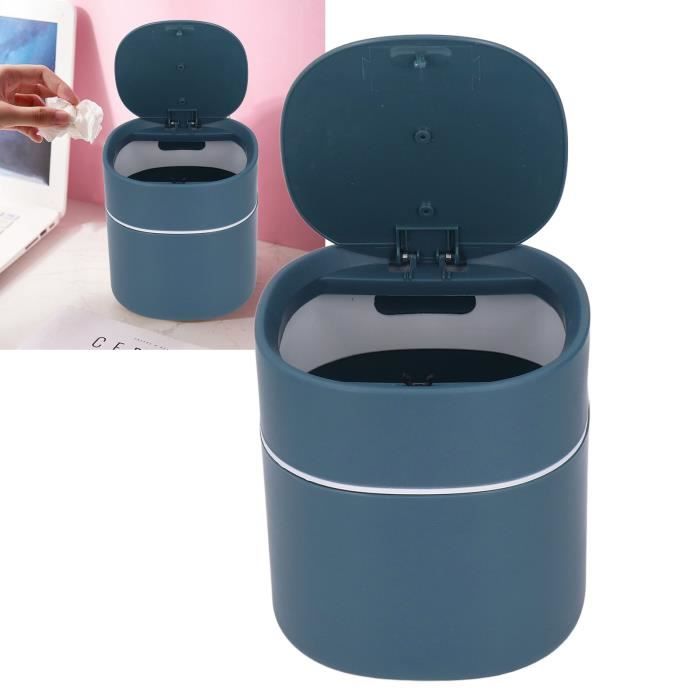 Sakamura Mini Poubelle De Comptoir - Petite Poubelle De 2 Litres Avec