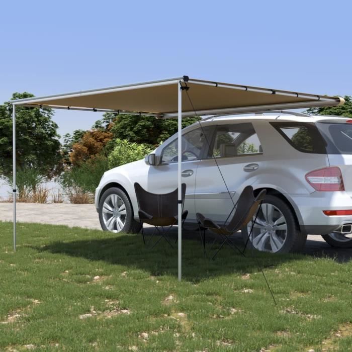 ENVA Auvent Camping 3x2.4m Sunblocker - Protection Soleil Pluie Pour Camping-Car Caravane