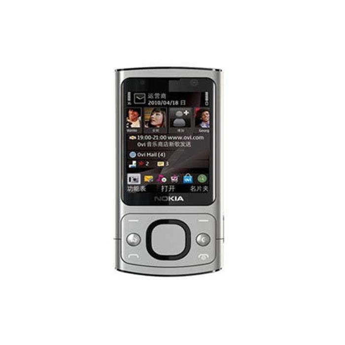 Téléphone portable - Nokia - 6700S - Écran 2.2 pouces - Appareil photo 5,0 MP - Bluetooth 2.0 - Gris