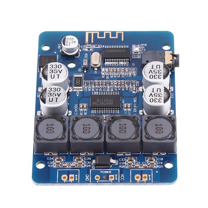 Carte Ampli Numérique Bluetooth TPA3118 30W+30W - Module Audio, Entrée 8-26V, Pour Haut-parleurs DIY