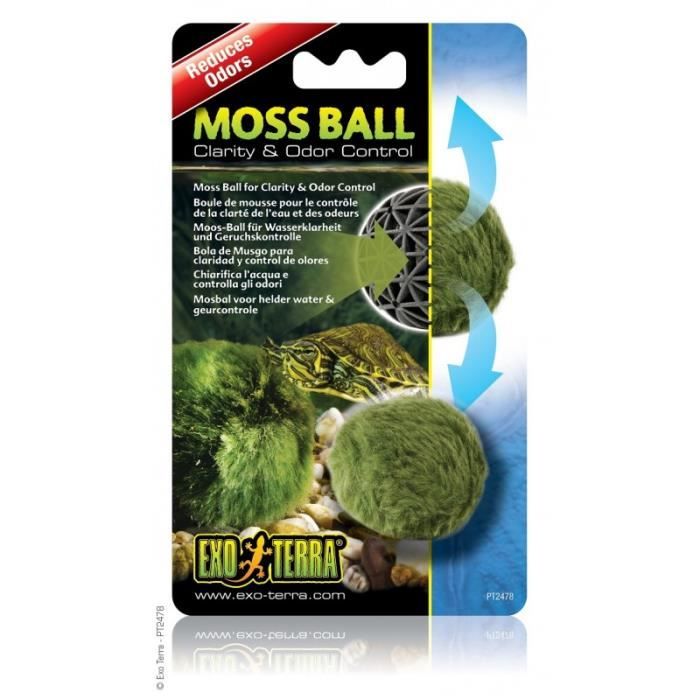 Comparer les prix de Mousse Ball éliminateur dodeur - Exo Terra