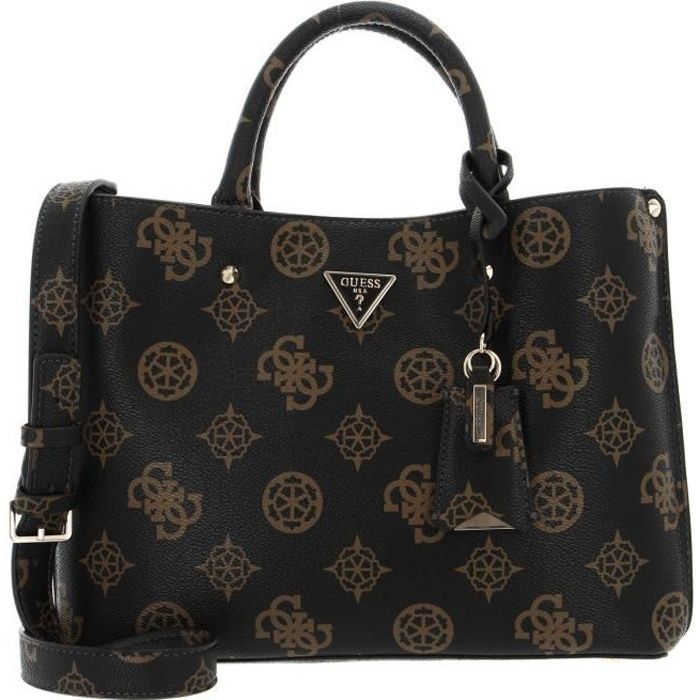 GUESS Sac à épaule bandoulière noir pour femme - Eco Evaine Girlfriend