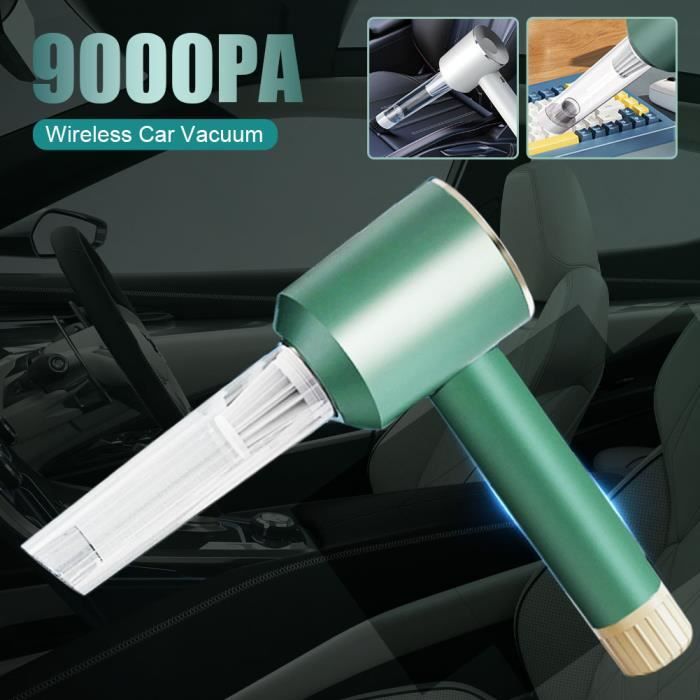 Aspirateur de voiture sans fil, machine de livres injuste, robot automatique, accessoires de voiture, appareil ménager, aspiration de bain comme cadeau, 95000PA  34