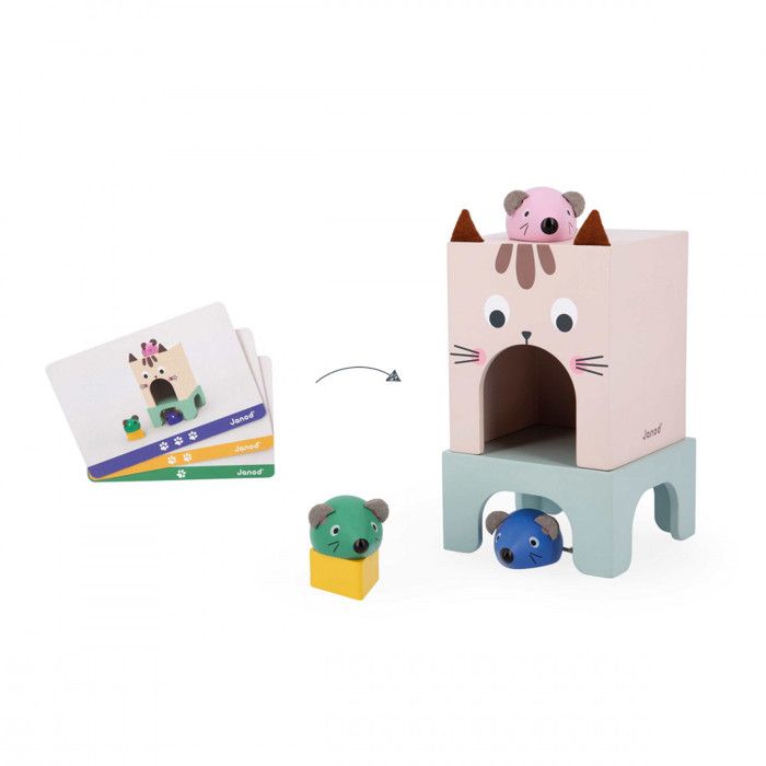 Jeu de Société Enfant Coopératif - Cherche et Trouve les Couleurs - JANOD -  Mixte - 20 min - Bleu - 3 ans - Cdiscount Jeux - Jouets