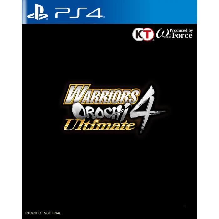 Warriors Orochi 4 Ultimate - Jeu PS4