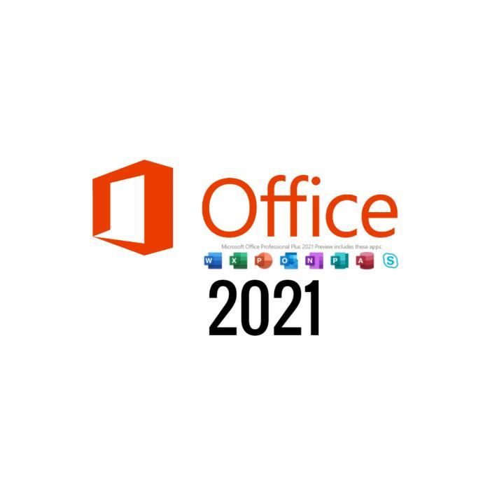 Microsoft Office Pro plus 2021 – 1 PC – lié à votre compte Microsoft – Logiciel à télécharger Lié au compte Microsoft
