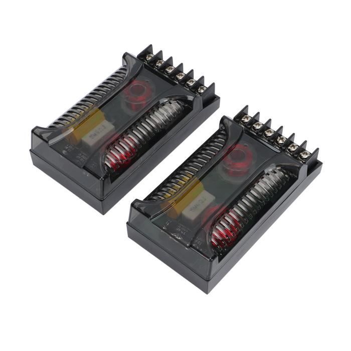 JIVIMOCO Diviseur De Fréquence 3 Voies 300W HiFi Crossover Pour Haut-Parleurs