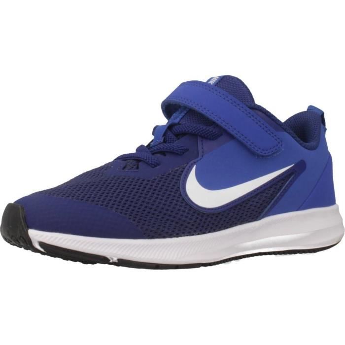 Nike Basket - NIKE - 86537 - Bleu - Tige textile - Semelle gomme