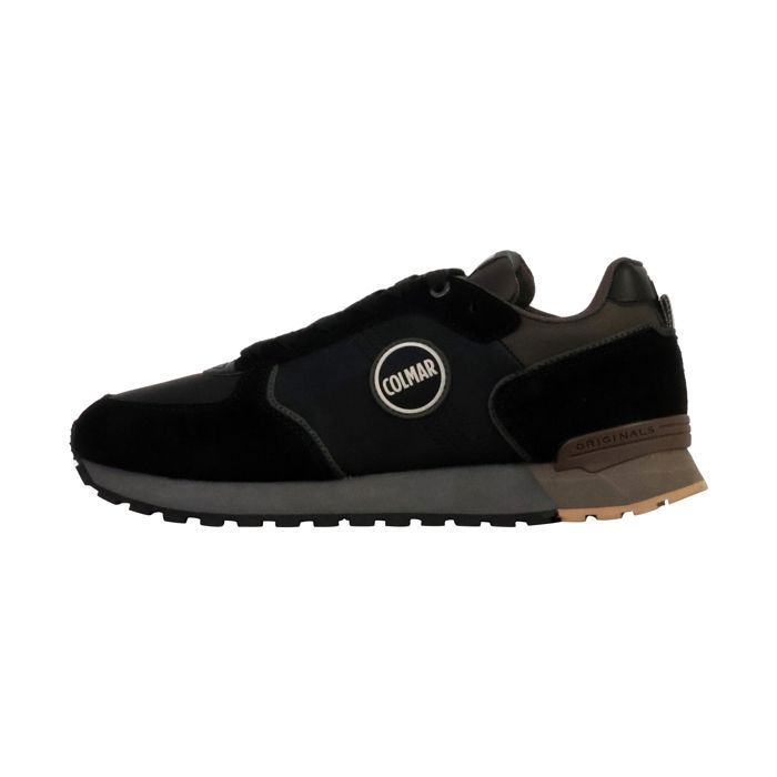 Colmar Basket Cuir Colmar Travis Boost - Noir-Chocolat
