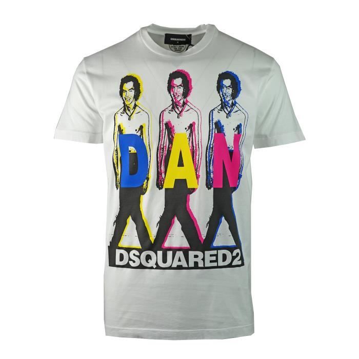 DSquared2 S74GD0498 S22427 100 T-Shirt T-Shirt