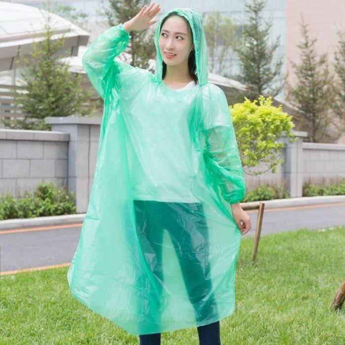 Vêtement Pluie Transparent Lot Imperméables Pluie - 2 Manteaux 1