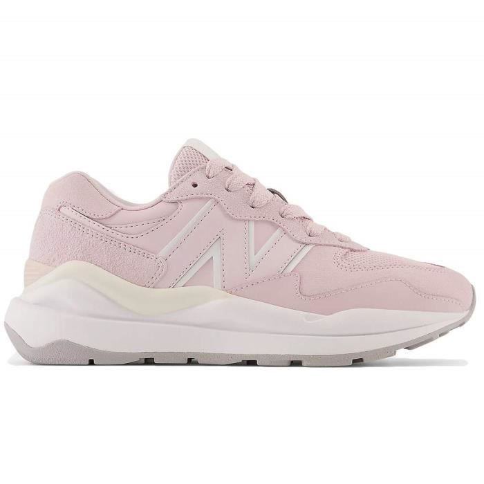 Chaussures pour Femme New Balance 57/40 W5740STB - Rose - Textile - Lacets - Plat