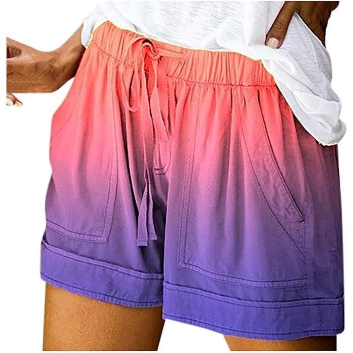 Pantalon Femme Fluide Taille Haute BLEU MARINE - Grain De Malice